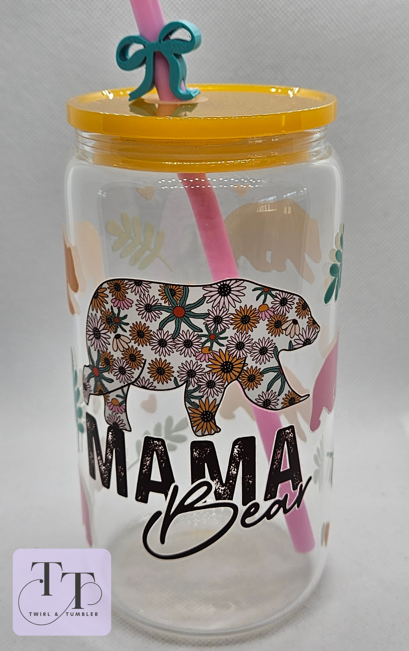 "Mama Bear" 16oz Tumbler
