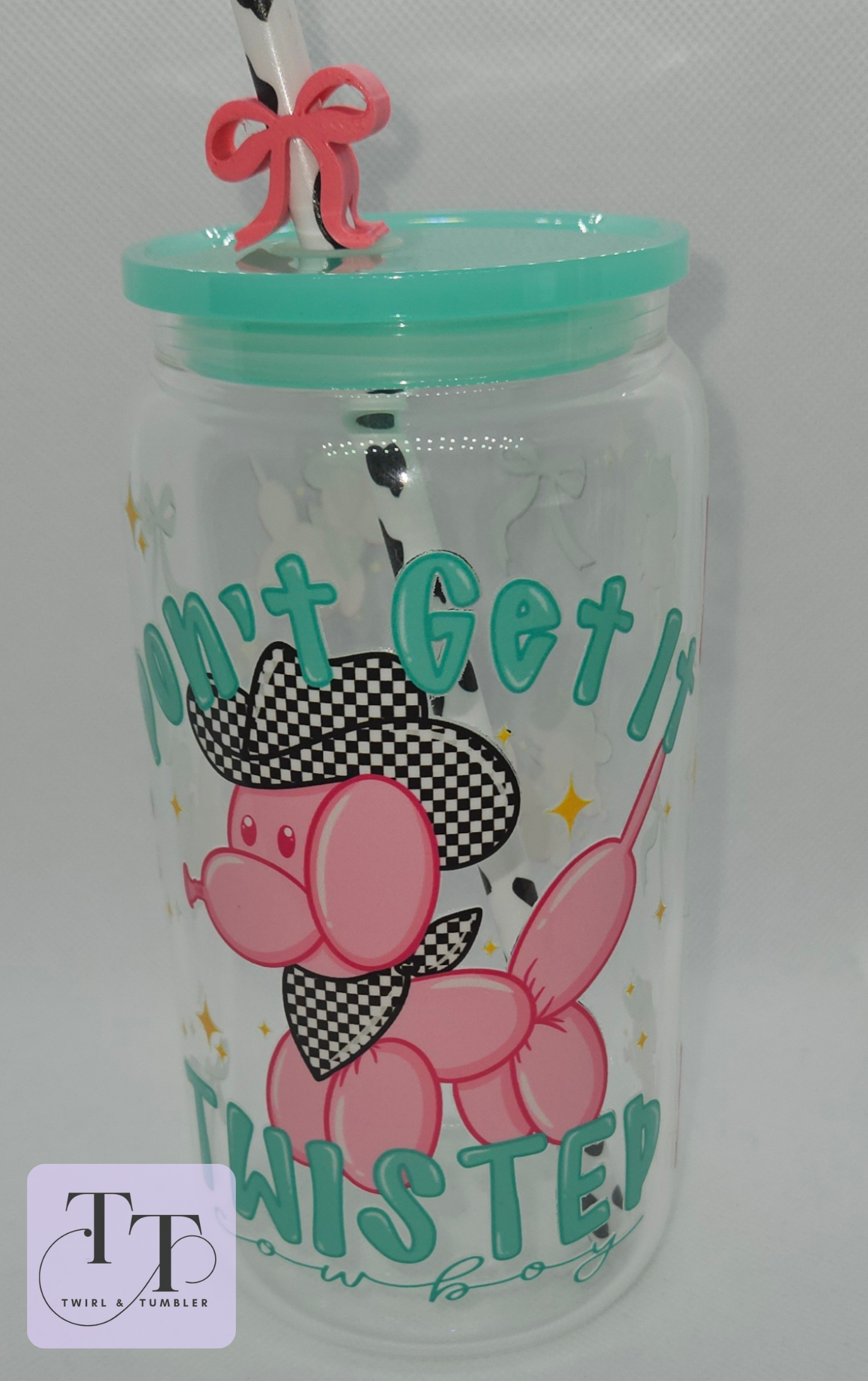 "Don't Get It Twisted Cowboy" 16oz Tumbler