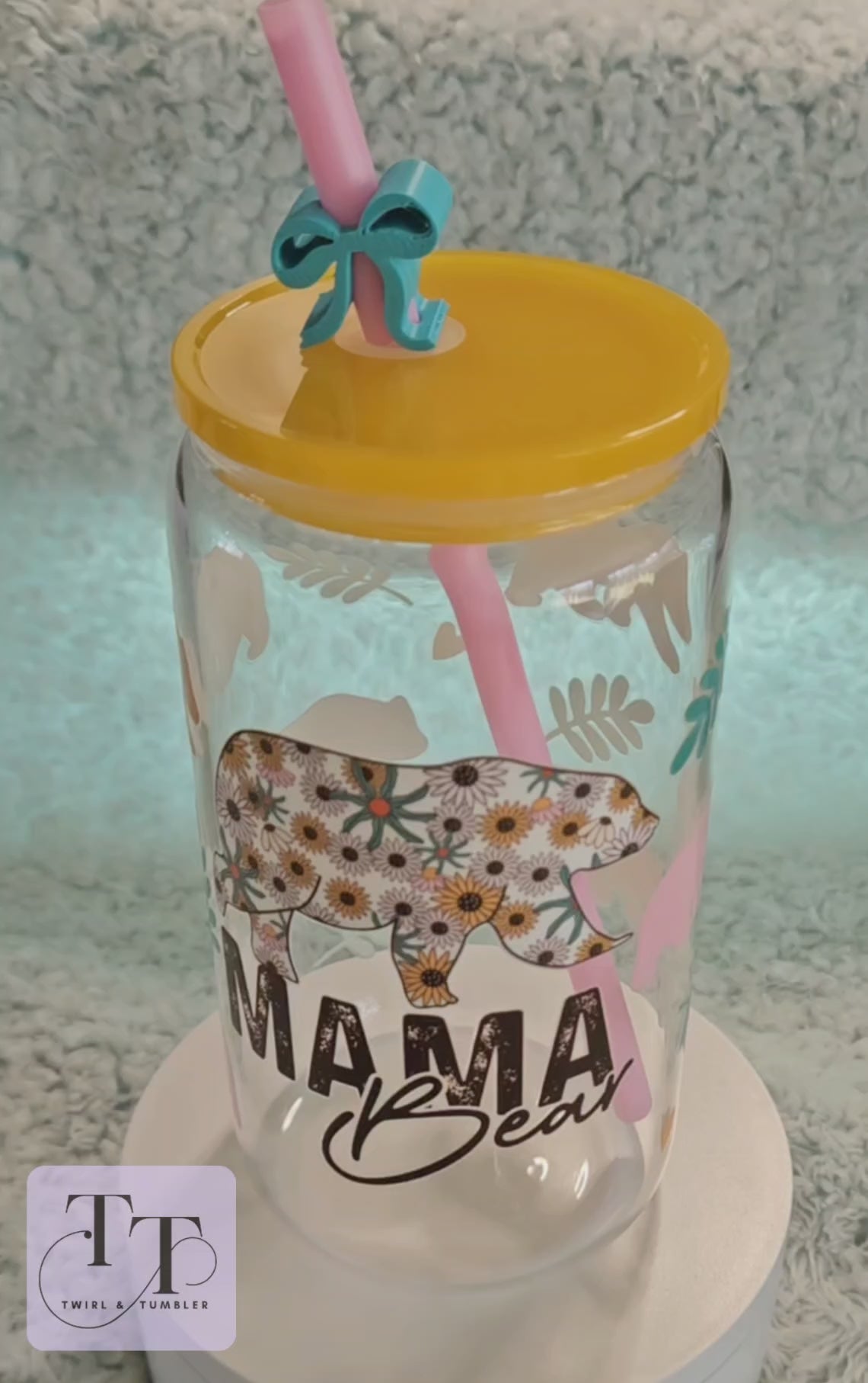 "Mama Bear" 16oz Tumbler
