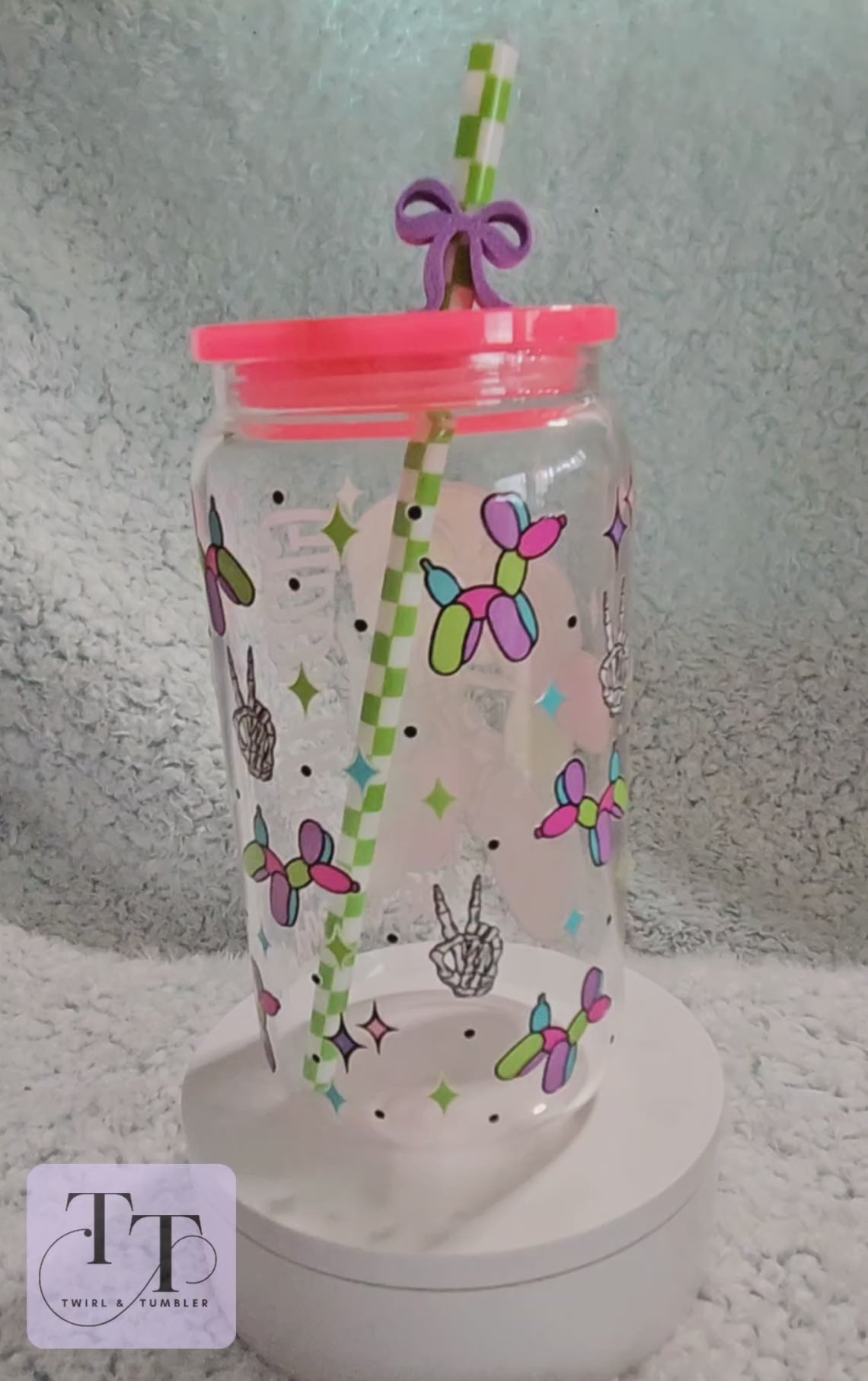 "Giddy Up! There's Chaos to Spread" 16oz Tumbler